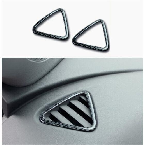 For Chevrolet Malibu 2016- Real Carbon Fiber Dashboard Air Outlet Cover Trim