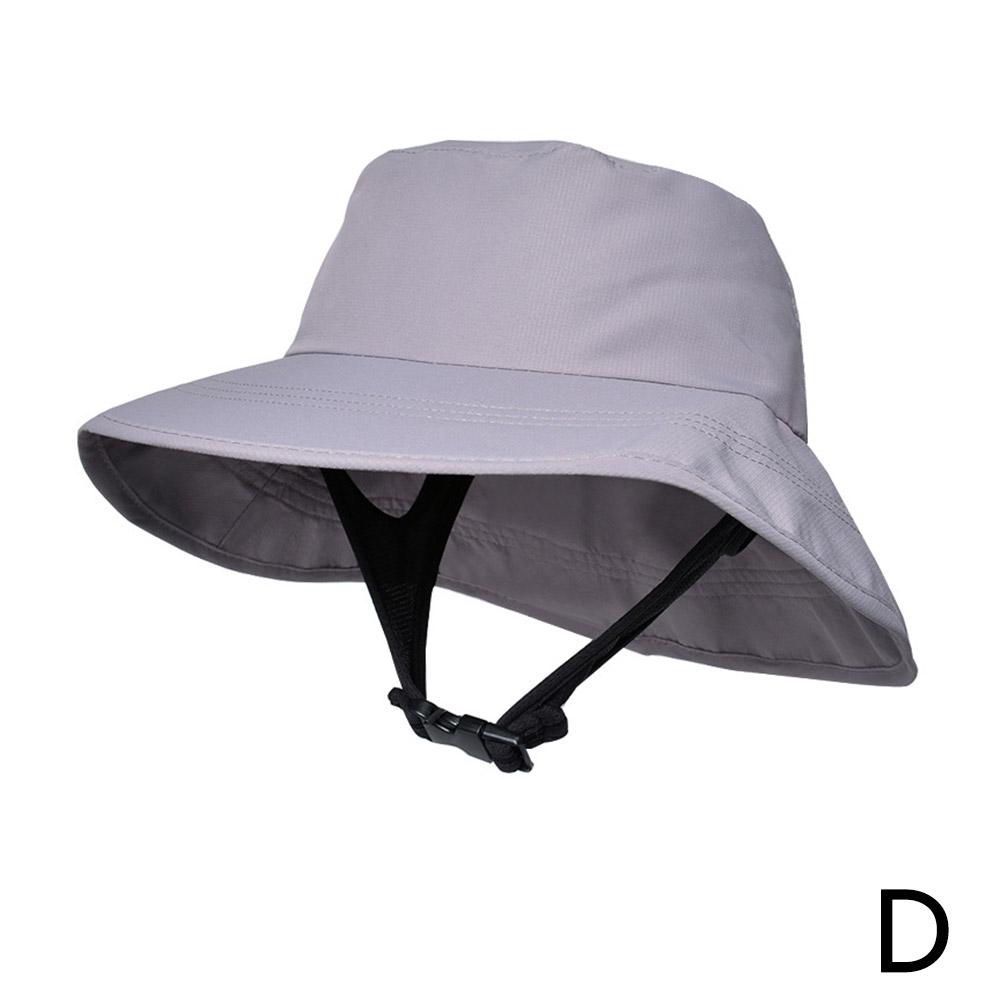 

Sunscreen Surfing Cap Women s Men s Wind-proof And UV-proof Sun Hat Summer Light Breathable Outdoor Wide Brim Fisherman Hats сірий