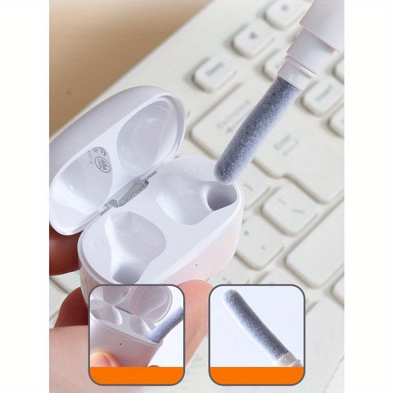 Headphone Cleaning Pen, 3-In-1 Multi-Purpose Cleaning Kit with Soft Brush for Wireless Headphones, Earphones, Charging Case Accessories