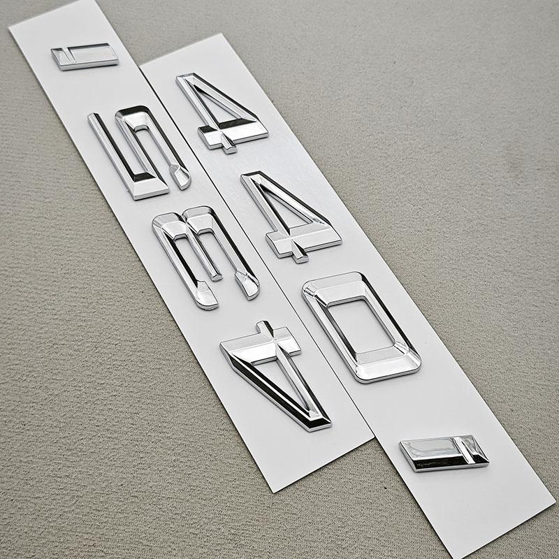 3D ABS Car Letters Logo 440i 435i Badge Sticker Rear Trunk Emblem For BMW 4 Series 435i 440i F32 F33 F36 Tail Marking Accessory