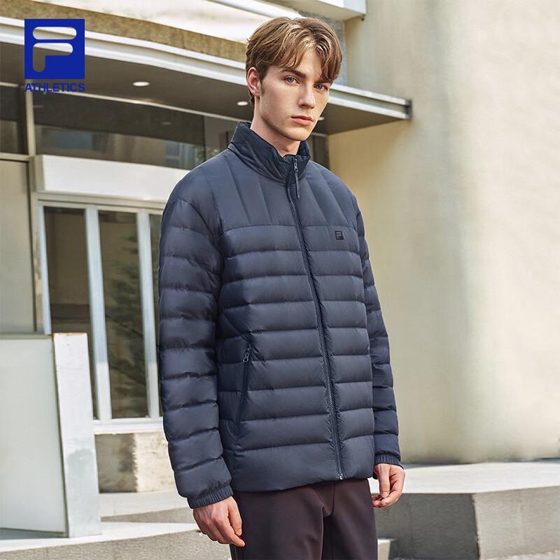 Fila Men's RGB Loose Fit Stand Collar Down Jacket