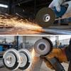 Schnellwechsel-Flanschmutter M10/M14/ 5/8-11 Schwere Sicherungsmutter für Winkelschleifer, Sichere Scheibenklemmung, Metall- & Holzbearbeitungswerkzeug