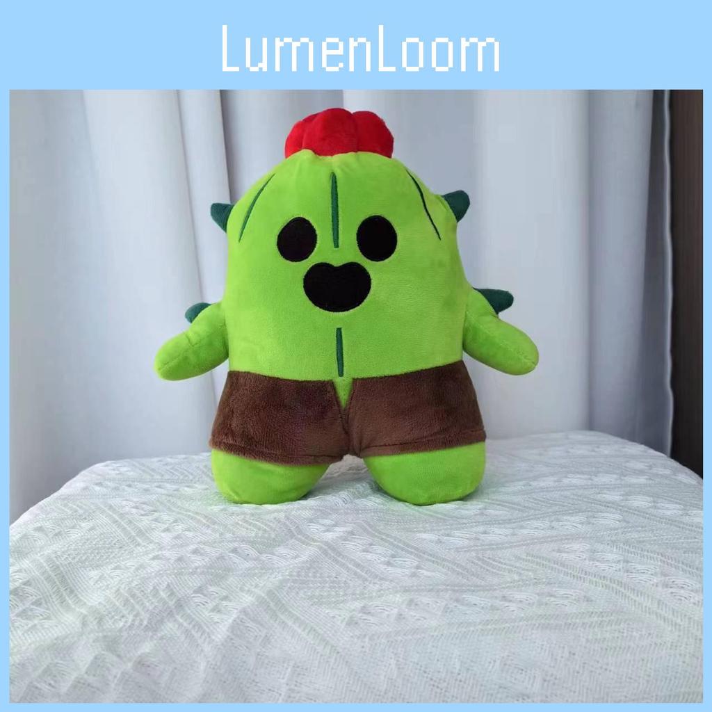 Mignon Cartoon Peluche Sauvage à Pointes Poupée Léon Héros Cactus Peluche Transfrontalière