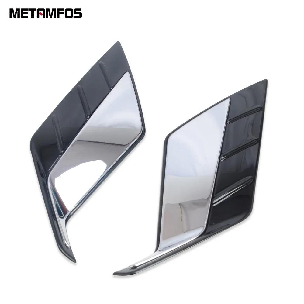 For Toyota Corolla Cross -  2024 2025 2026 Chrome Rear Fog Light Lamp Cover Trim Foglight Eyelid Eyebrow Accessories