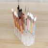 26 Holes Clear Acrylic Cosmetic Pens Holder Beauty Container Makeup Brushes Organization Display Shelf Storage Box Organizer