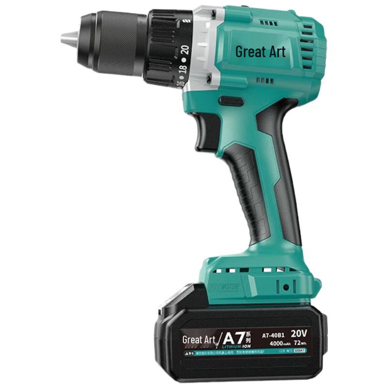 

DAYI 20V Brushless Cordless Drill Driver CN plug (adapter included)