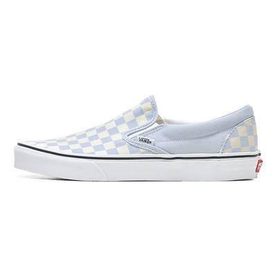 Classic Slip-On Checkerboard - Ballad Blue Unisex Sneakers True-White VN0A33TB42Y