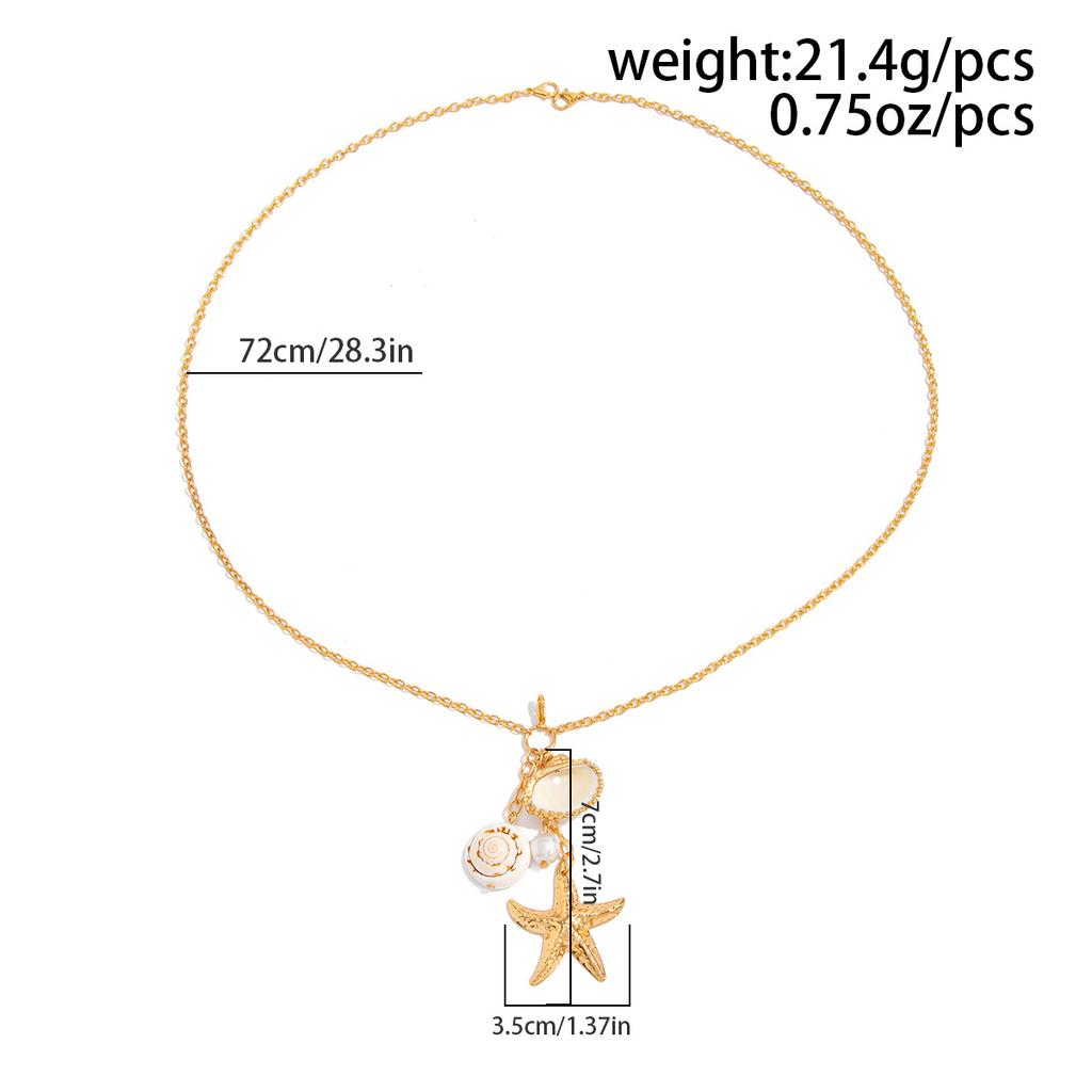 Gold Color Starfish Shell Pendant Bra Chain Summer Sexy Chest Chain Lingerie Party Jewelry 2025 Trendy Multi-layered Body Chain Accessories for Women