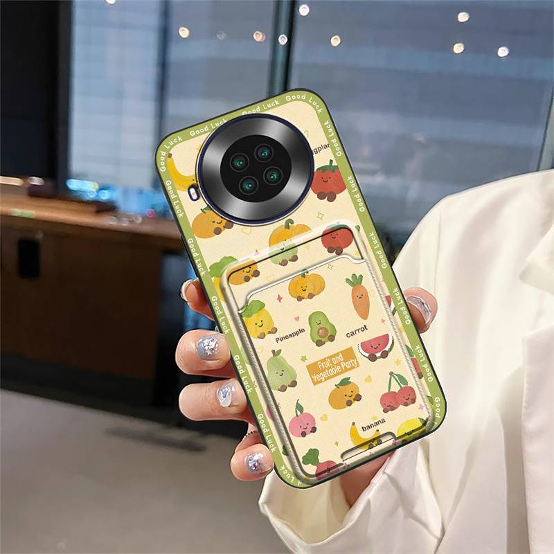 Soft case TPU Phone Case For Cubot Note20 Shockproof Card bag Cute Back Cover Dirt-resistant Full wrap protective Cover