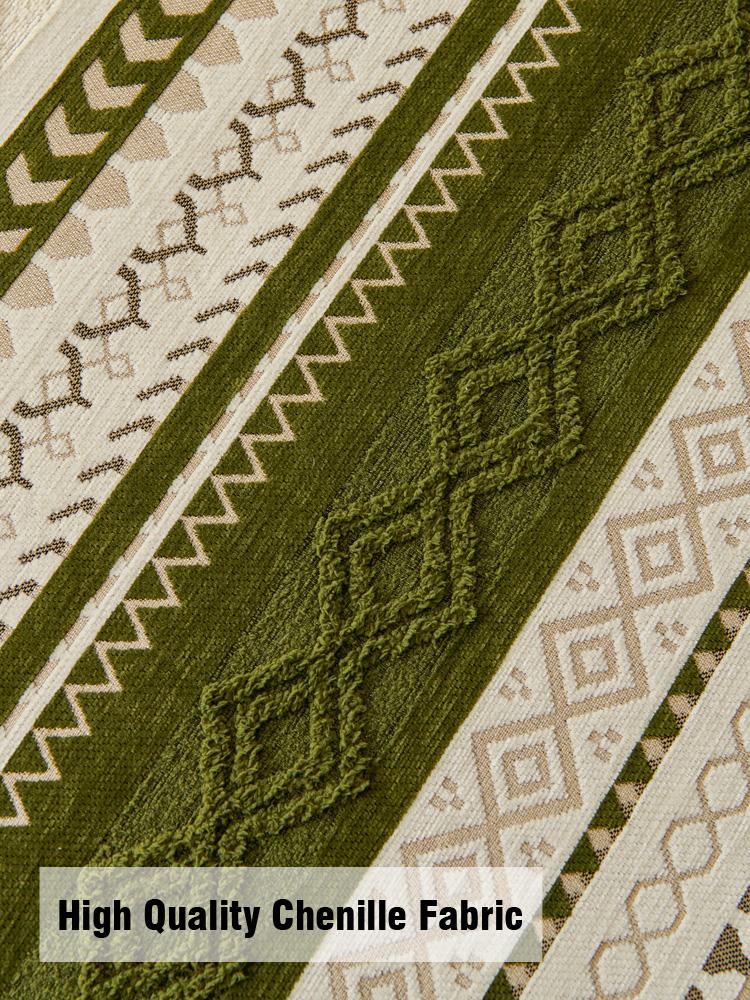 Cómodo cojín de sofá antideslizante, suave, ligero y de lujo, moderno, a prueba de polvo, universal, para el hogar.