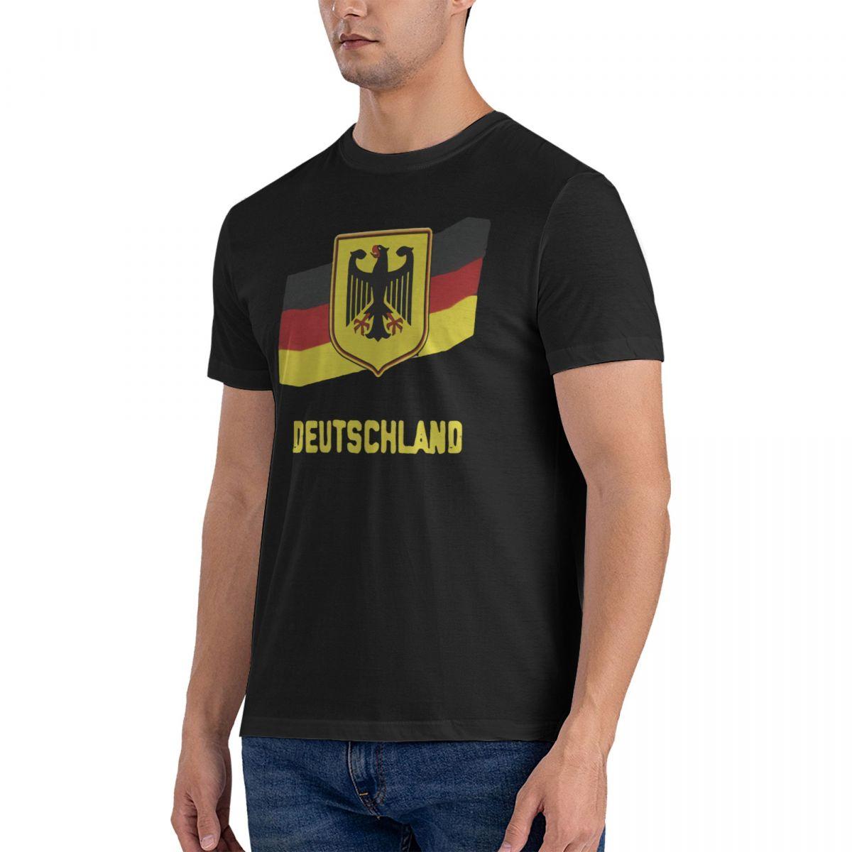 Футболка Futbol World Team Flag German Eagle Russia 2018 года, новая летняя мужская горячая распродажа, модная S чёрный