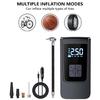 Digital Display Screen Tire Inflator for Car Bike Motorcycle Car Air Compressor Air Pumps with Flashlight Tire Inflator