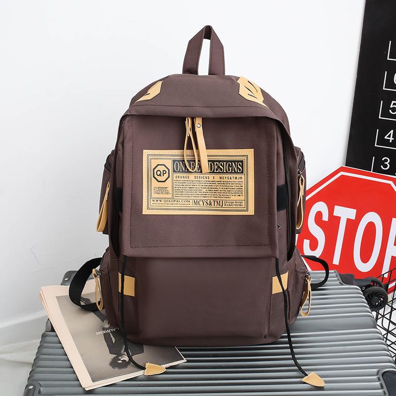 

TS JYL laptop bag,Free Shipping Student Backpack Viral Korean College INS Versatile Japanese 32 inches сірий