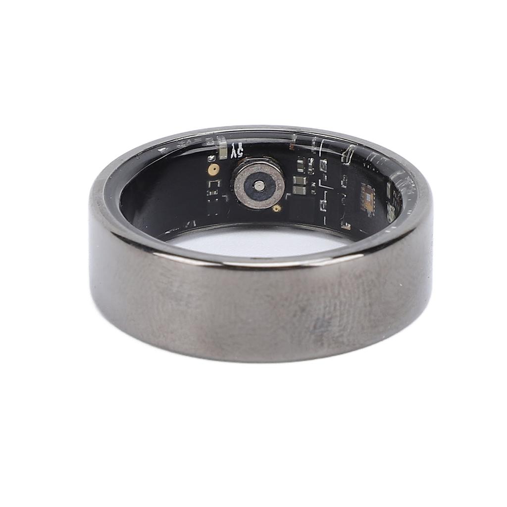 Smart Ring Health Tracker IP68 Waterproof Fitness Tracker Ring with Wireless Charging Case For
