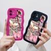Mobile Phone Cases for iPhone 11 13 XR 15 Pro Max 12 14 Pro Max Case iPhone 16 7 Plus 8 Plus XS Max Big Wave Solid Color Cartoon Anti-drop Waterproof