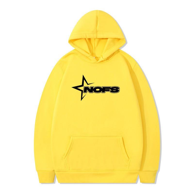 Oversized Letter Print Hoodie Men Women Hip Hop Streetwear Casual Pullover Sweatshirt