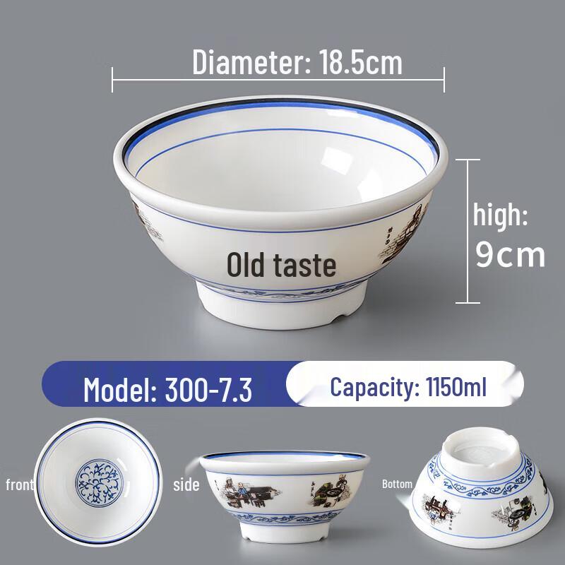 Commercial Melamine Noodle Bowl