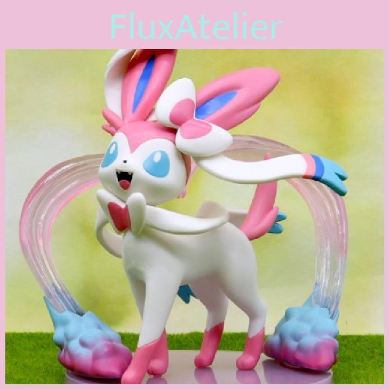 Sylveon Figure Moon Cartoon Animals Model Ornament Xmas Gift Garnish