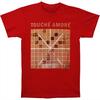 Unisexs Touche Amore Stage Four T Shirt Small Red