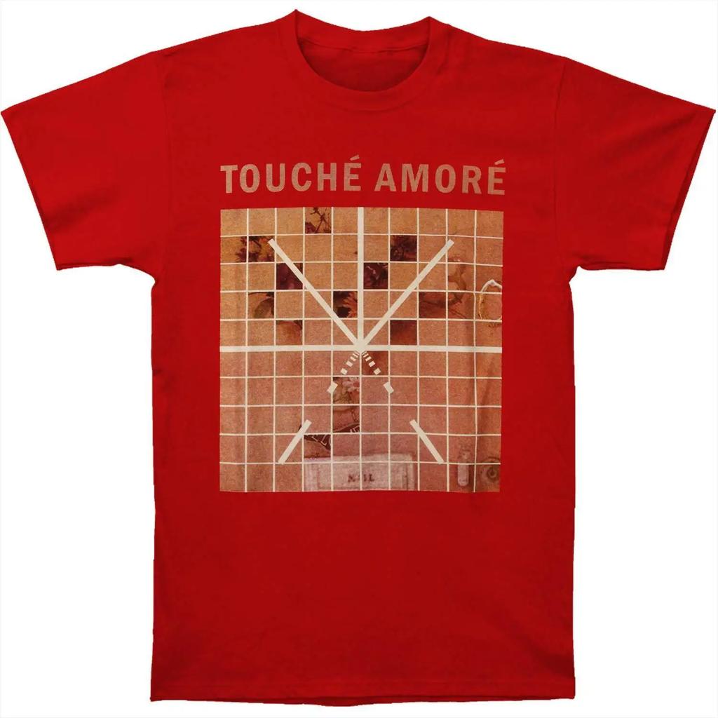 Unisexs Touche Amore Stage Four T Shirt Small Red