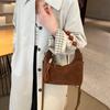 New Super Popular Niche Leopard Print Shoulder Bag for Women  High Quality Versatile Pearl Chain Crossbody Bags for Women
