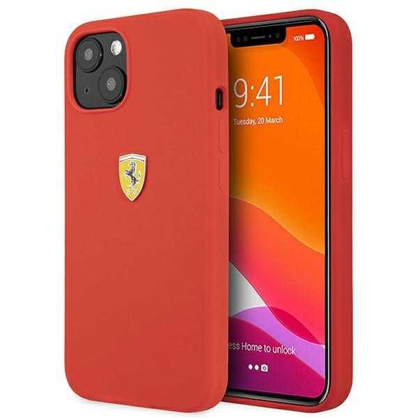 Ferrari Fessihcp13Sre Iphone 13 Mini5,4 Červený/Red Tvrdé pouzdro Silikonové