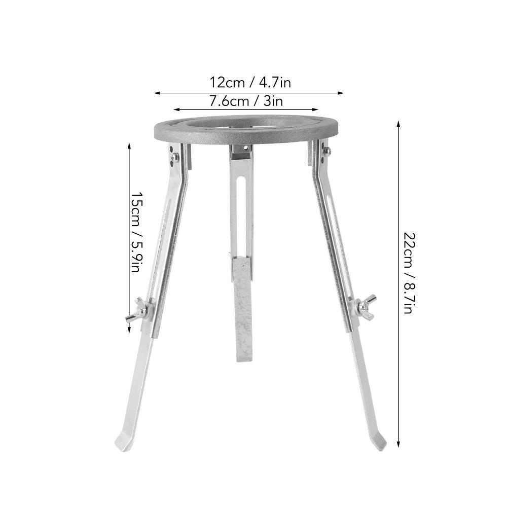 Height adjustable Tripod Stand Triangle shape Lab Holder Heating Frame Chemical experiment