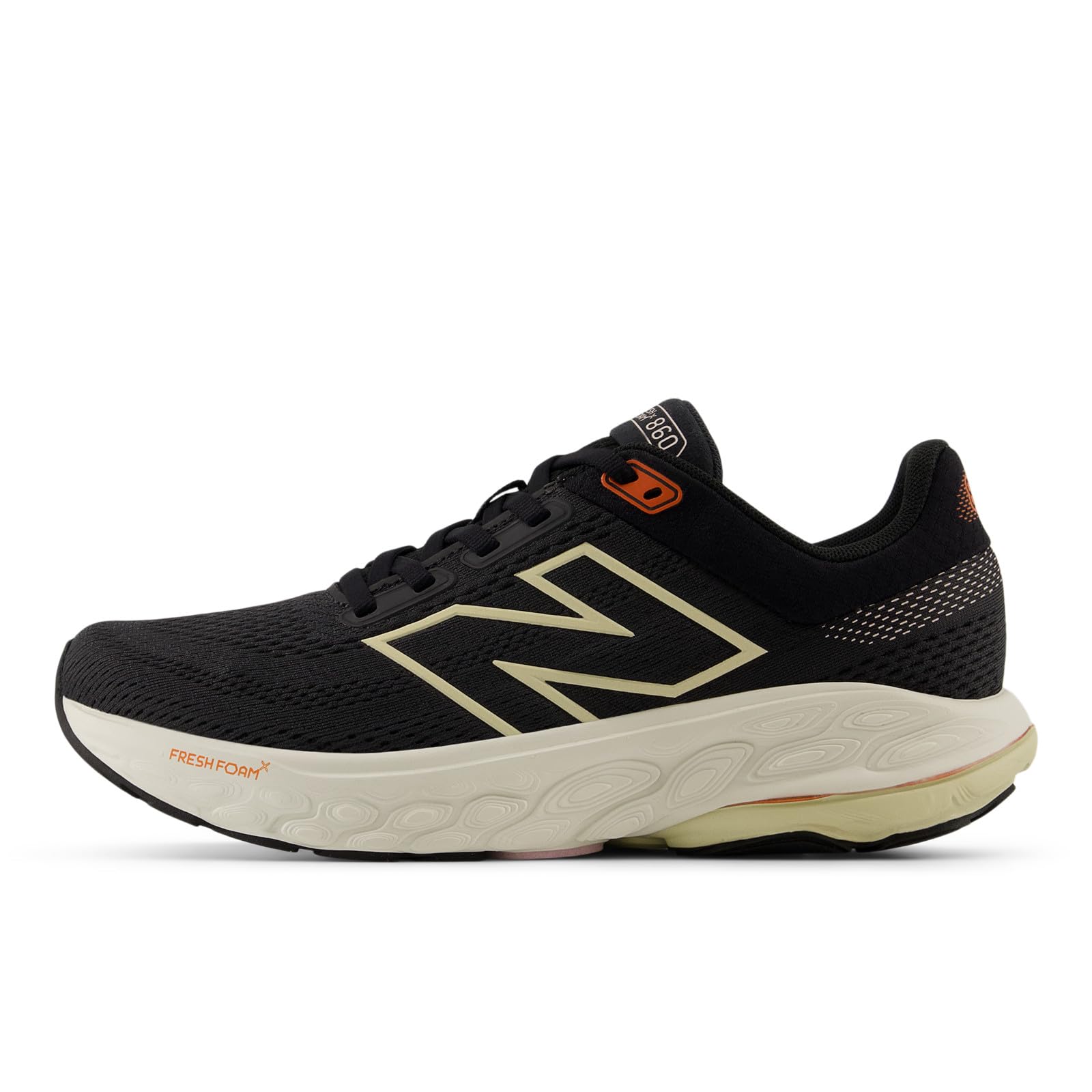 

New Balance Fresh Foam X 860 v14 Running Size N14 Size 2E Shoes, Women s, (Black/White), 23.5 cm,