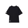 Nike Letter Oversized Round Neck Short Sleeve T-Shirt Women tops Black FZ1147-010