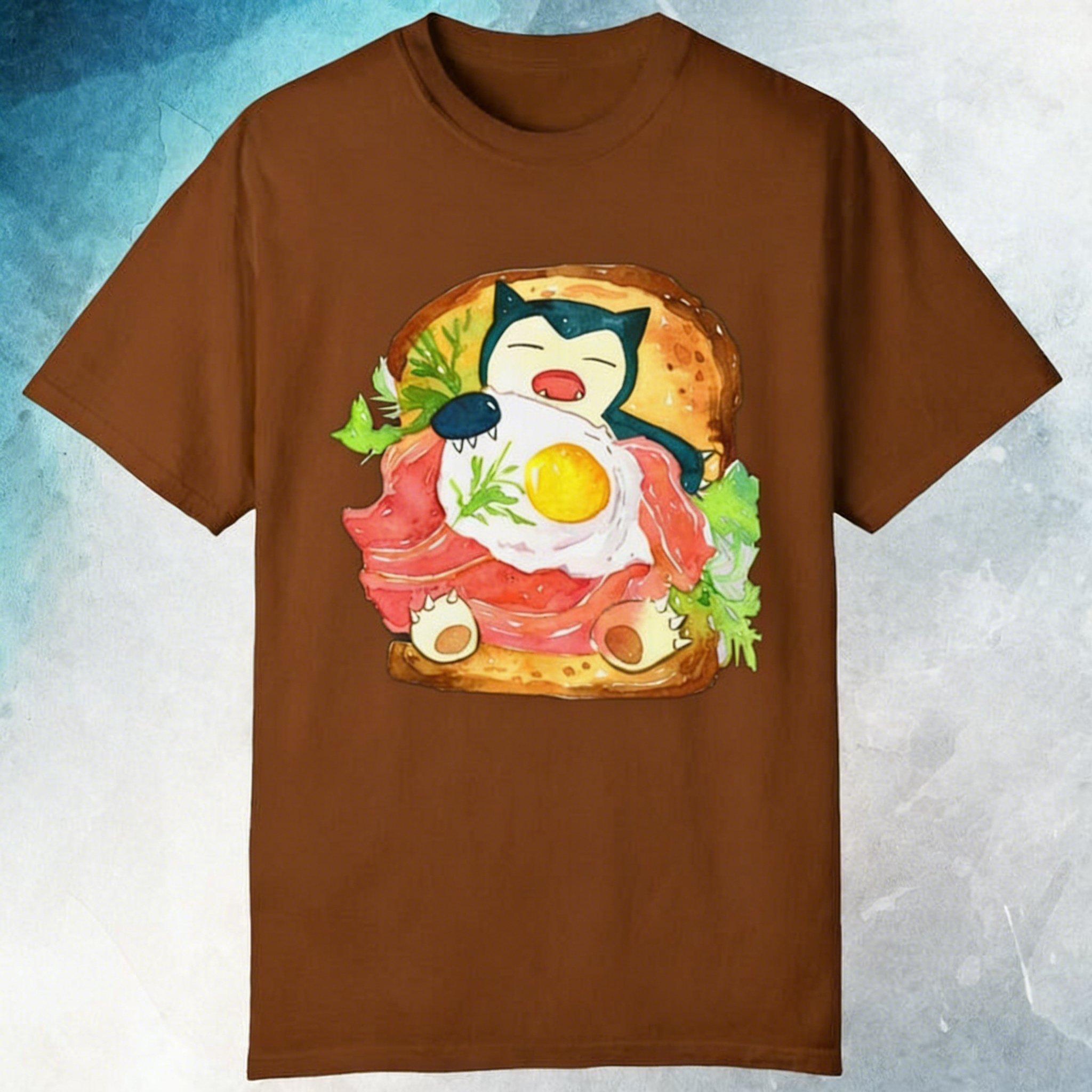 

2026 Snorlax Pokemon Anime T Shirt Man Women Cotton Short Sleeve Tee Streetwear Y2k Clothes Oversized Casual Tops Unisex Summer 4XL