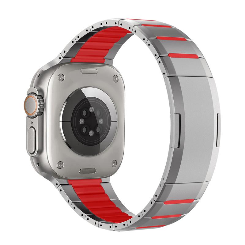 Stainless Steel Band For Apple Watch Ultra3/2 49mm 11 10 46mm 42mm 9 8 7 45mm 41mm Metal Quick Release Bracelet Strap iWatch 6 5 4 SE 44mm 40mm