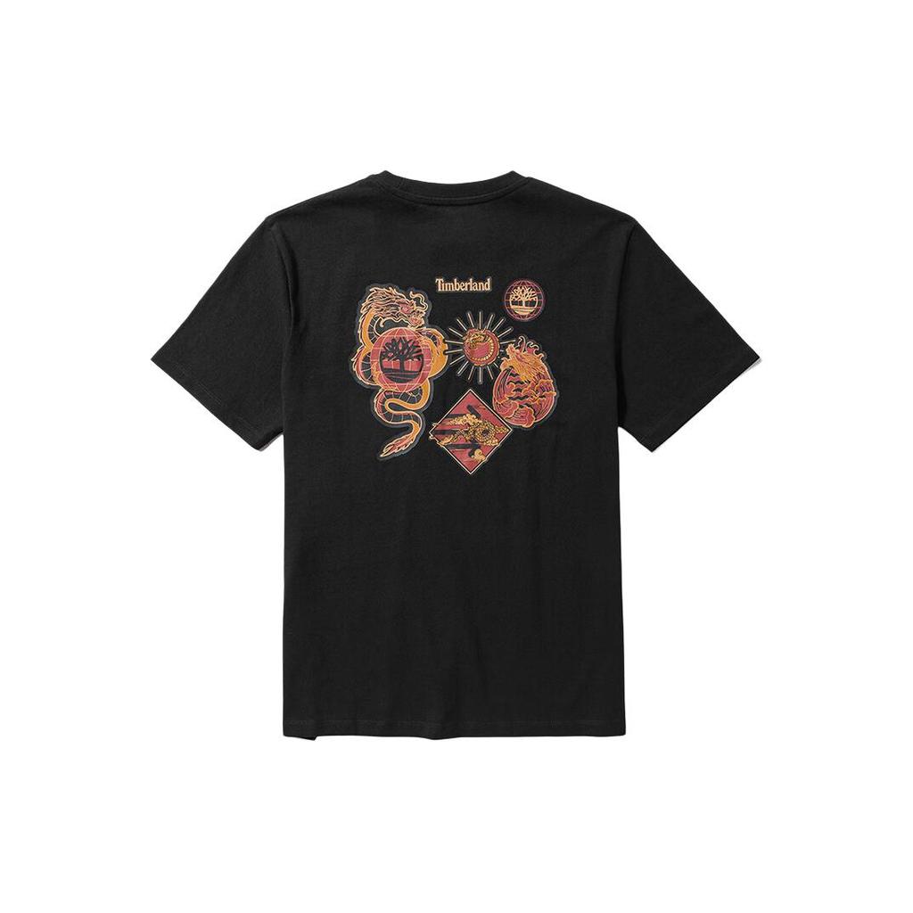 Timberland Set in Sleeve T Shirt Unisex Black A5TCQ-001