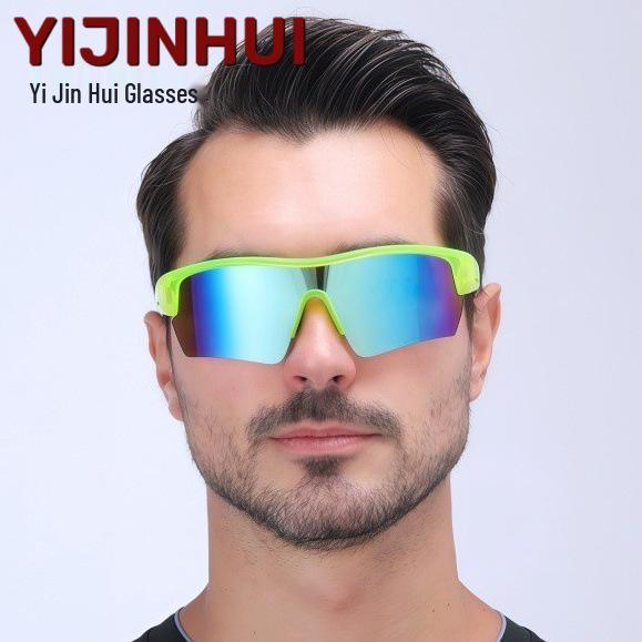 Lunettes de soleil de sport creuses transfrontalières pour cyclisme sur route et VTT