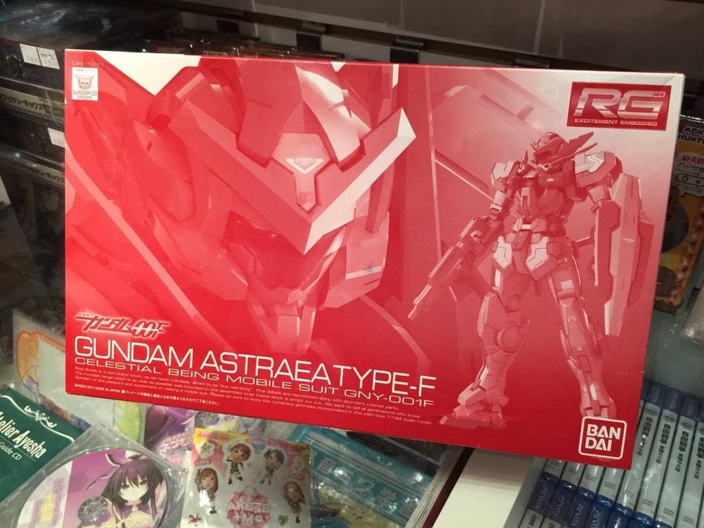RG 1/144 Gundam Astraea Type-F Plastic Model (Premium Bandai Exclusive)
