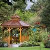 Metal Windmill Decoration for Garden Yard Patio Outdoor Vertical Sculpture Stake