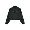 Nike Air Classic Logo Casual Collar Fitted Straight-Cut Long Sleeve Baseball Jacket Women Jackets Black DD5422-010