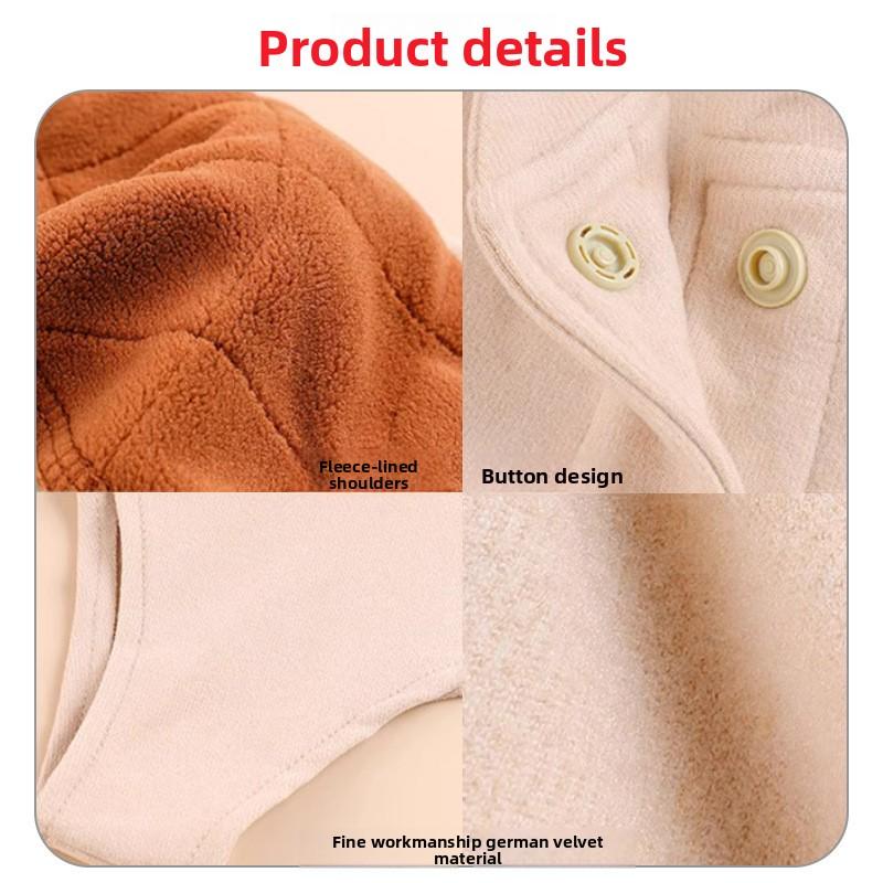 Shoulder Care Cervical Spine Vest for Middle-aged Elderly Sleeping Cold Warm Pregnant Women Confinement Long Sleeves