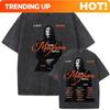 Personnalisation Vintage Lavé Lady Gaga Artpop Impression Graphique T-shirts Hommes Femmes Mode Haute Qualité T-shirt Surdimensionné Coupe Ample