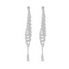 Super Shiny Diamond Zircon Long Earrings