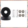 2025 Trend 50mm X 18mm Gepäck Koffer Ersatzräder, PU Schwenkrollen Kohlenstoffstahl Lager Reparatursets