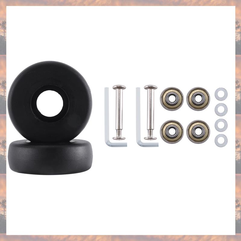 2025 Trend 50Mm X 18Mm Luggage Suitcase Replacement Wheels, PU Swivel Caster Wheels Carbon Steel Bearings Repair Kits