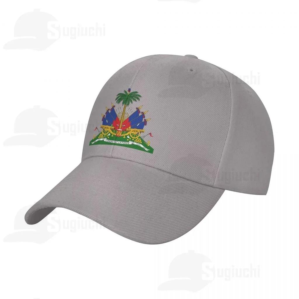 National Emblem Of Haiti Coat Of Arms Sun Baseball Cap Dad Hats Adjustable For Unisex Women Unisex Outdoor Hat