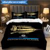 3PCS Deportivo FC Printed Soft Bedding Set,Including 1pc Duvet Cover And 2pcs Pillowcases Perfect for Bedroom, Dormitory, Fan Gift