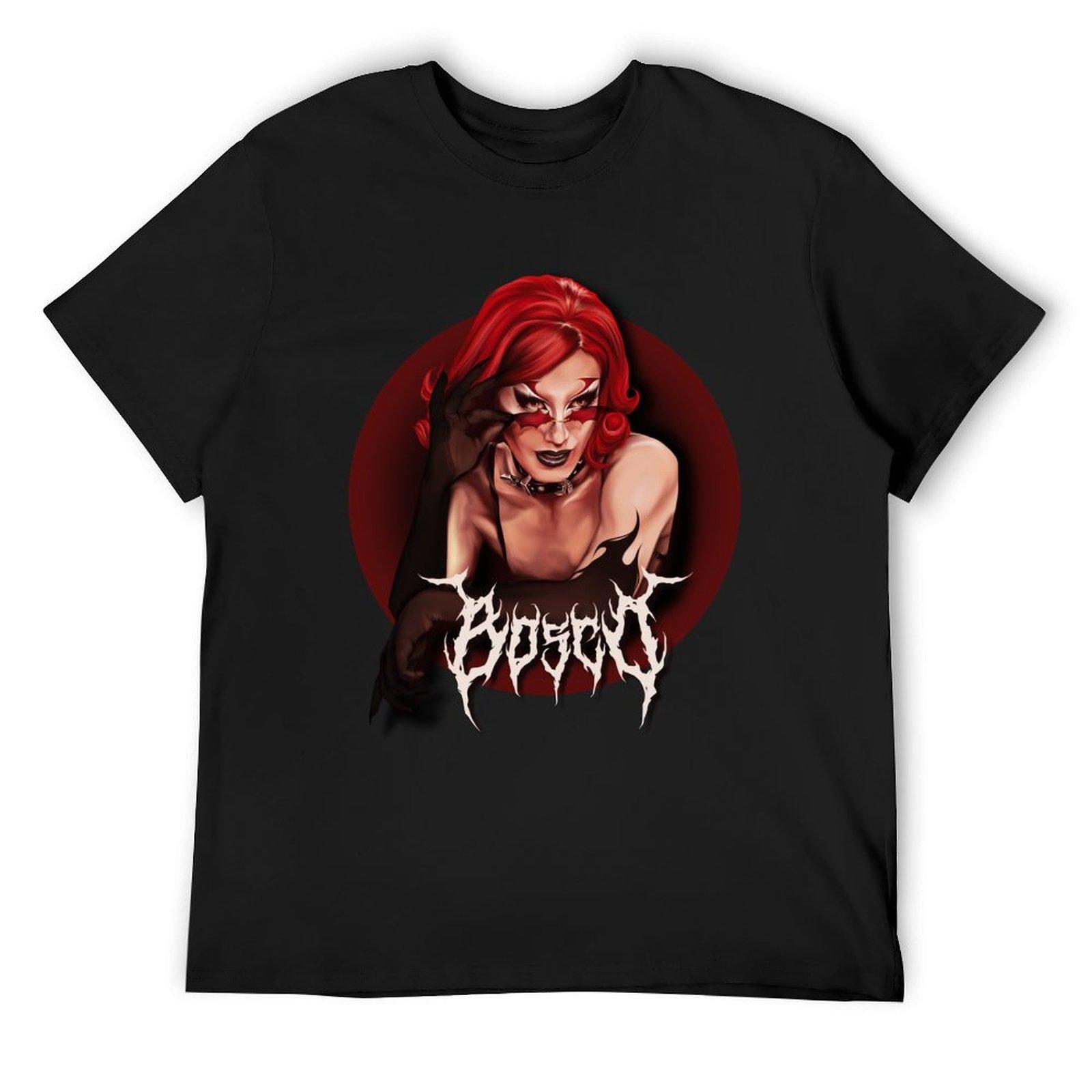 Bosco (Drag Race Season 14 - Transparent Background) T-Shirt summer 2025 vintage t shirt men 4XL