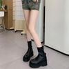2026 Autumn and Winter Elastic Women's Long Style Thick Soled Height Increasing Long Boots High Boots for Women