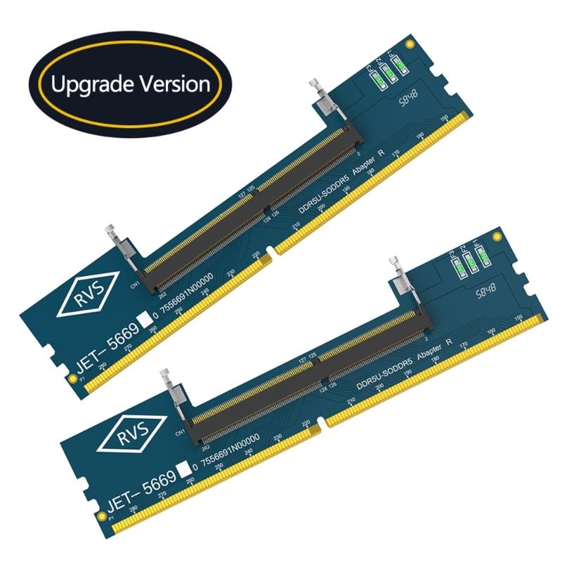 Notebook SO DDR5 zu DDR5 Leiterplatte gemäß Industriestandard JEDEC MO 337A DDR5 Adapterkarte