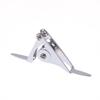 Portable Stainless Steel Double Pulley Block Mini Roller Rod Tip Guide Boat Fishing Accessory Smooth Wear Resistant Durable