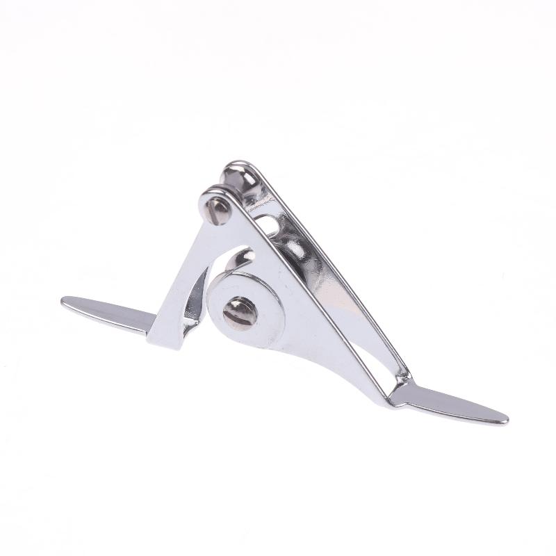 Portable Stainless Steel Double Pulley Block Mini Roller Rod Tip Guide Boat Fishing Accessory Smooth Wear Resistant Durable