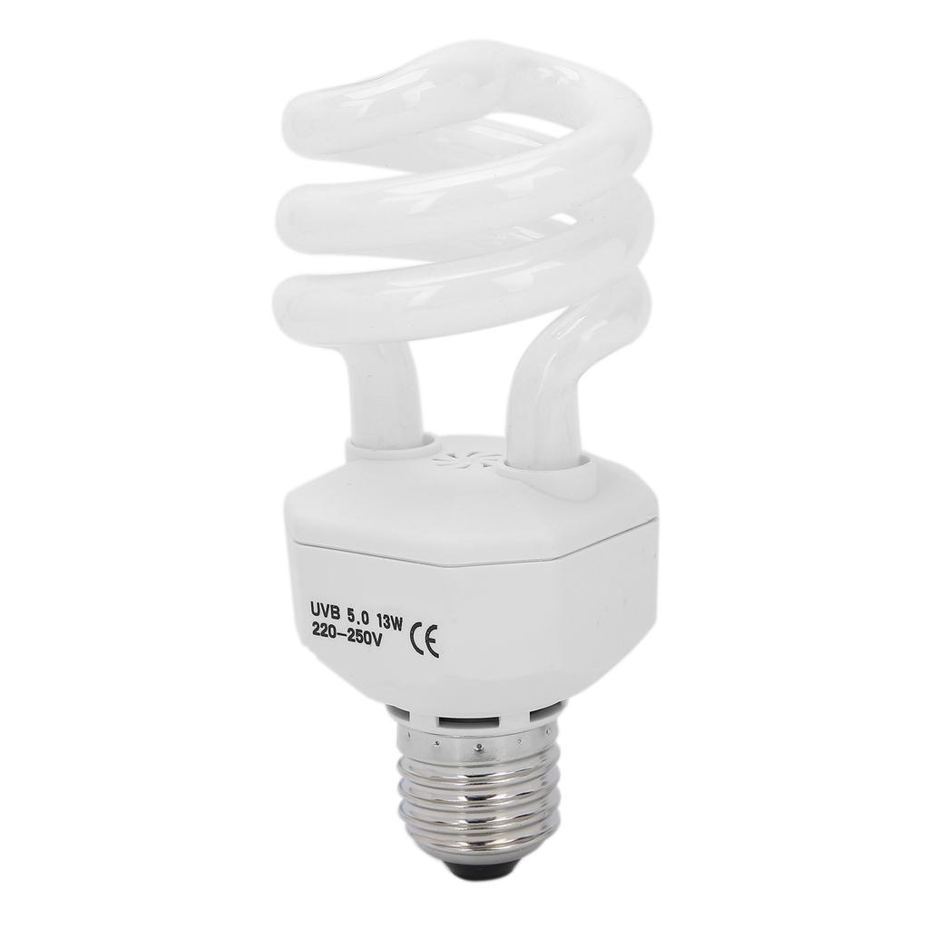 Reptile UVB Energy Saving Lamp Tortoise Lizard Calcium Supplement Plant Ultraviolet Light5.0 13W