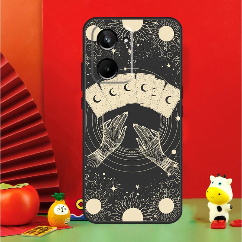 Fortune Telling Moon Stars Hands Art For Realme 15 Pro GT7 GT6 10 11 12 13 14 Pro Plus C67 C63 C61 C55 C51 C53 C35 C75 C65 Case